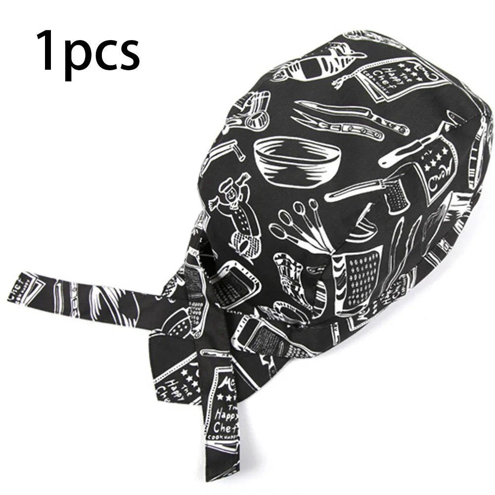 Unisex Chef Pirate Chef Hat Skull Hat Restaurant Dining Chef Hat