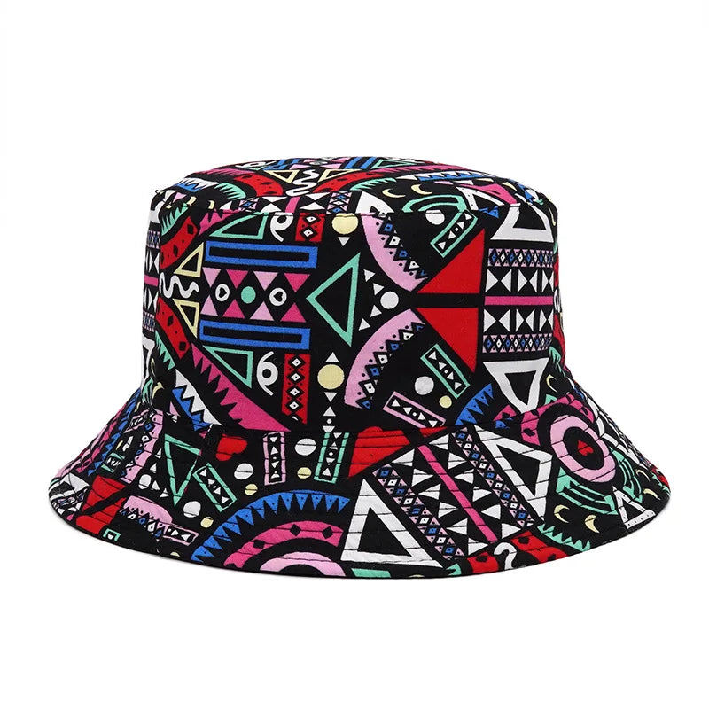 Fashionable Bucket Hats Letter Print Fisherman Hat Summer Sun For Women Men