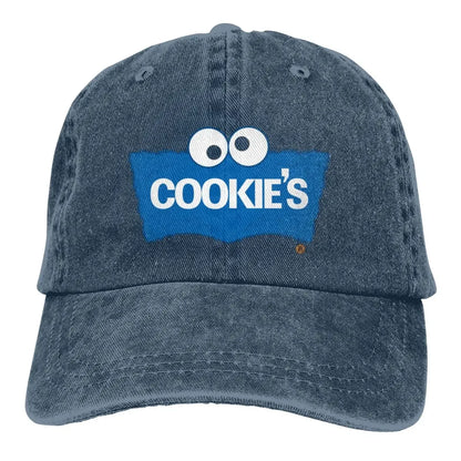Cookie Monster Merch Men Women Baseball Caps