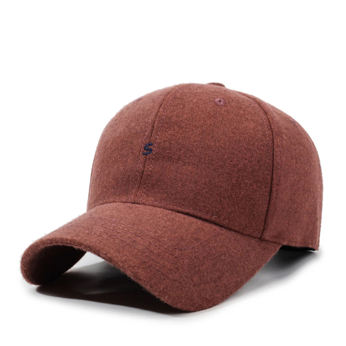Hat with a Large Head Circumference That Makes the Face Look Smaller, Hard-Brimmed Baseball Cap for Women