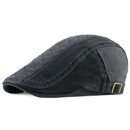 Men Women Beret Spring Autumn Cotton Flat Cap