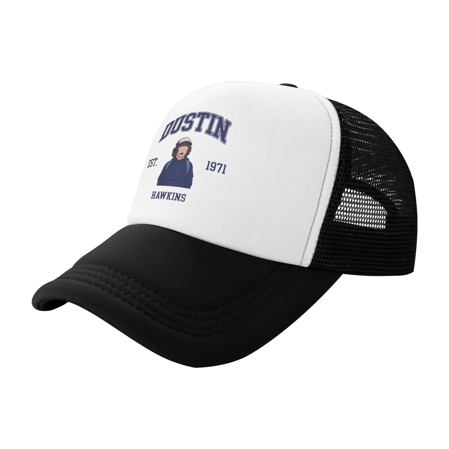 Dustins Hawkins Est 1971 Baseball Hat Adult Sport