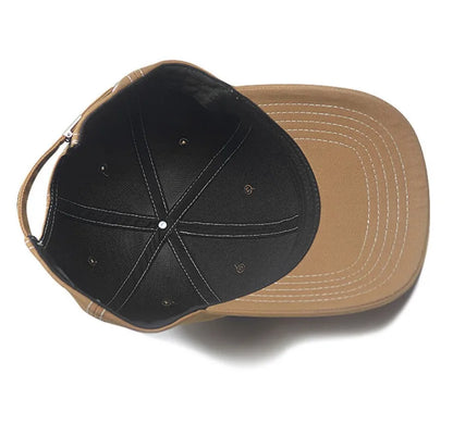 Baseball Cap Denim Jeans Men Women Curve Bill Fitted Hat