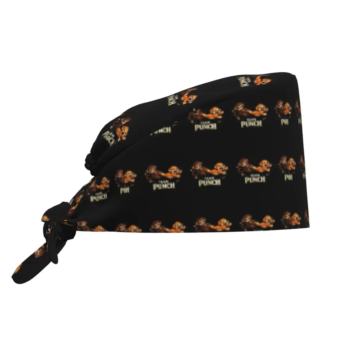 Nurse Hats Team Punch Funny Monkey Working Cap For Women And Men