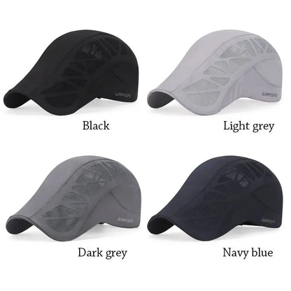 Summer Mesh Letter Quick-Drying Golf Driving Sun Cap