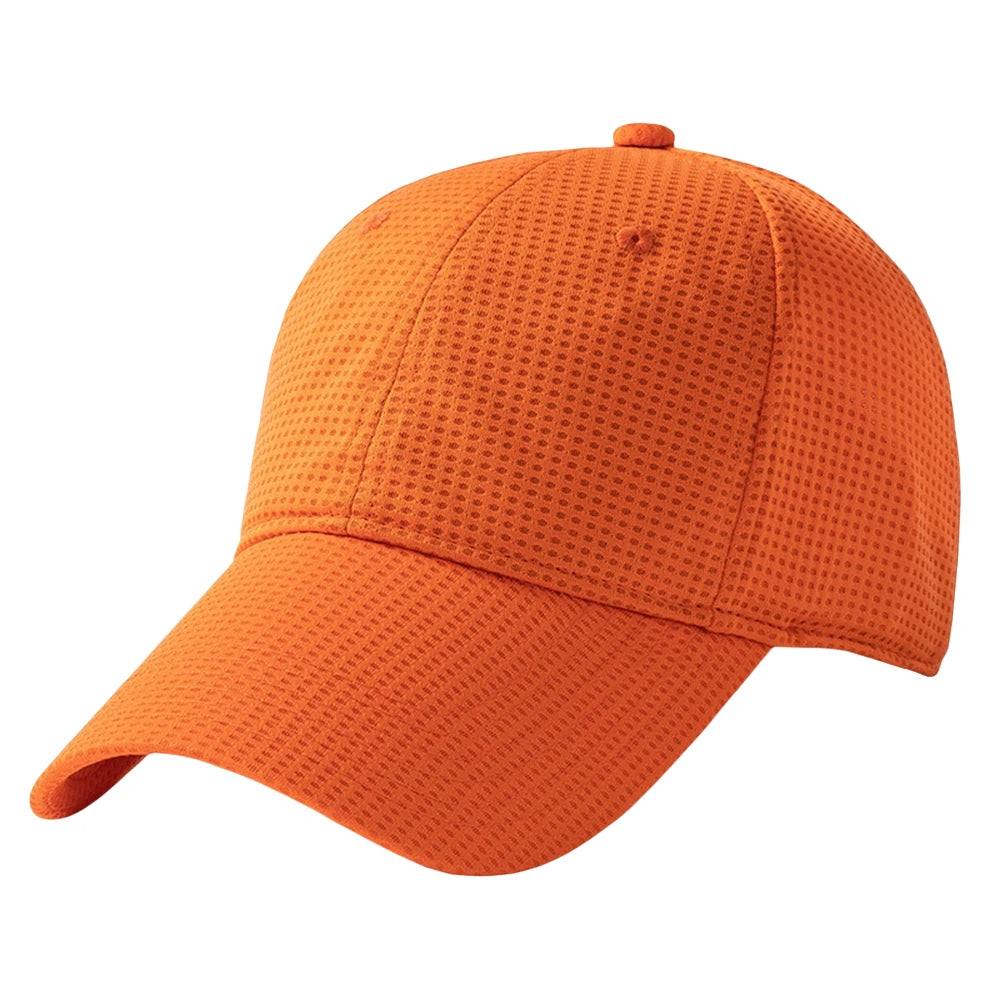 Breathable Quick-Dry Athletic Mesh Long Peak Baseball Cap Summer for Men And Women