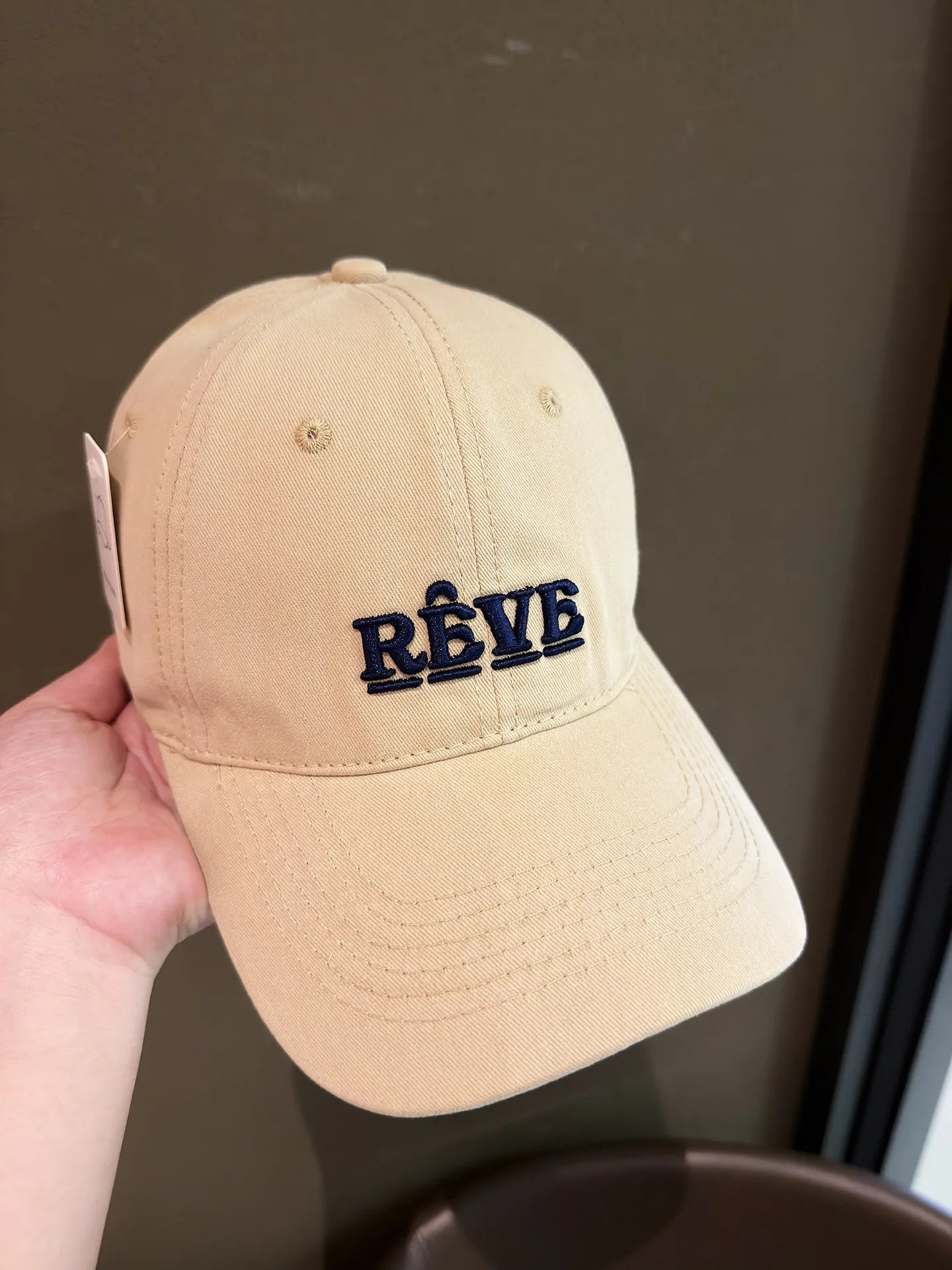Spring Summer Letter Embroidered Soft Top Baseball Cap