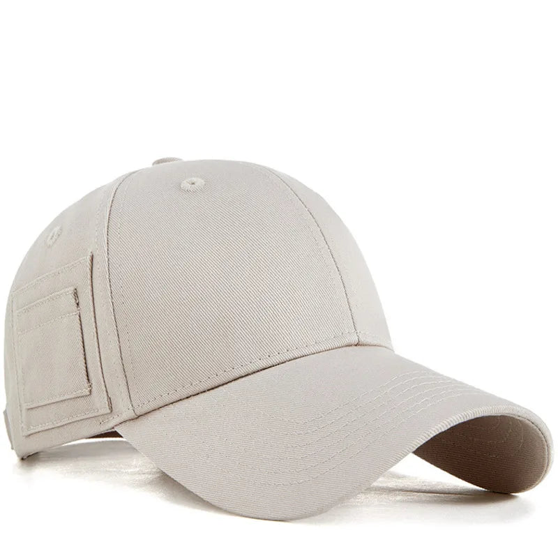 High Quality Baseball Cap Big Head Men Sports Oversize Snapback Hat