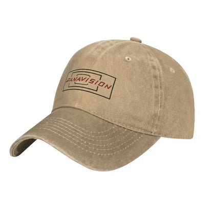 Panavision Red Logo Baseball Cap Mountaineering Christmas Hat