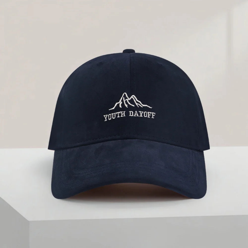 Mountain Peak Embroidered Baseball Cap