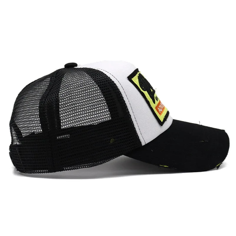 Unisex Men Letter Embroidery Baseball Cap Outdoor Sport Cap