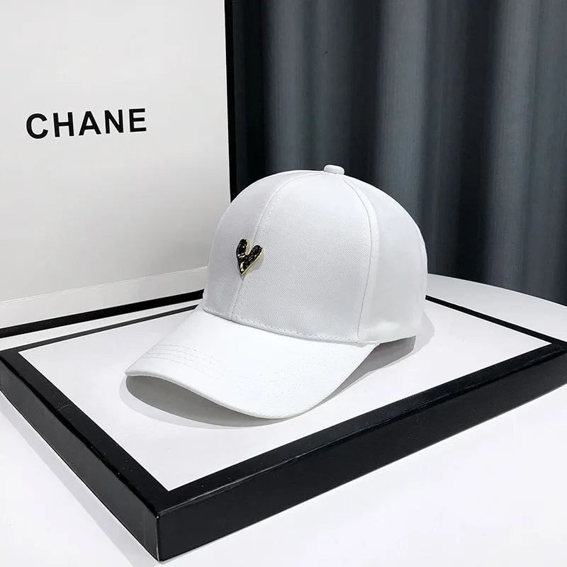 Unisex Love Embroidery Baseball Caps Spring Autumn