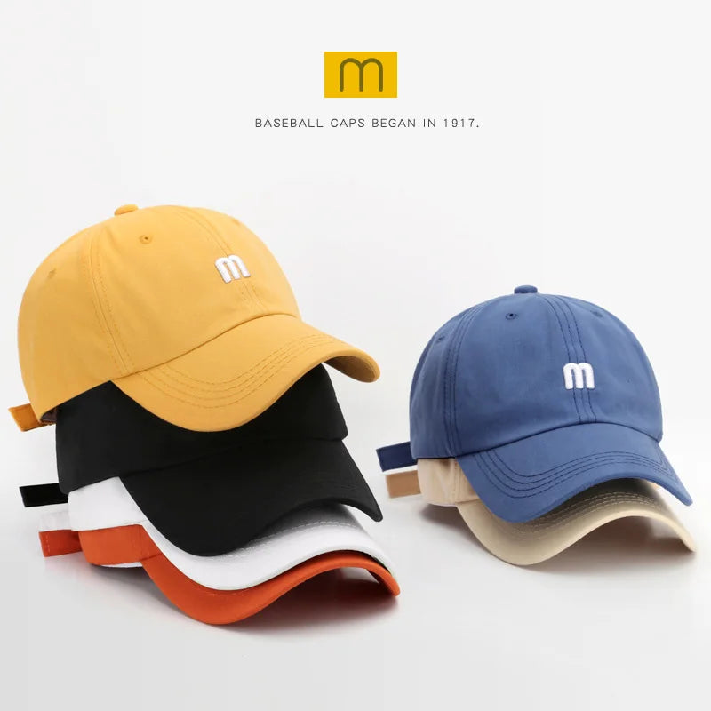 Fashion 100% Cotton Baseball Cap for Men and Women