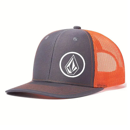 Simple Symbol Slightly Curved Printed Baseball Cap Men's And Women's