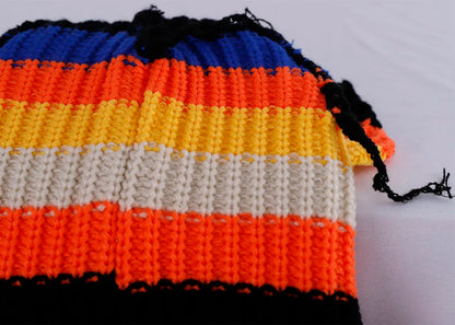 Winter Skullies Hat Unisex Cat Ear Hat Warm Crochet Knitted Hat Costume Beanie Hat