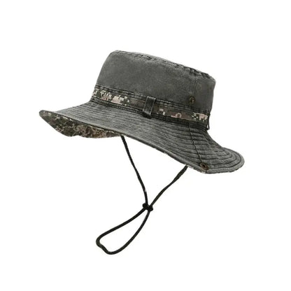 2024 Spring Cotton Solid Bucket Hat Fisherman Hat