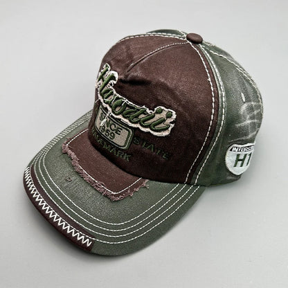 Korean Retro Men Women Baseball Hats Cotton Snapback Caps