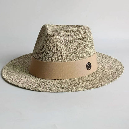Summer Straw Hat French Elegant Seaside Travel Sun Hat