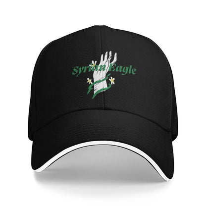 Syria Eagle Syrian Flag Logo Baseball Caps Hip Hop  Sandwich Caps Men Women
