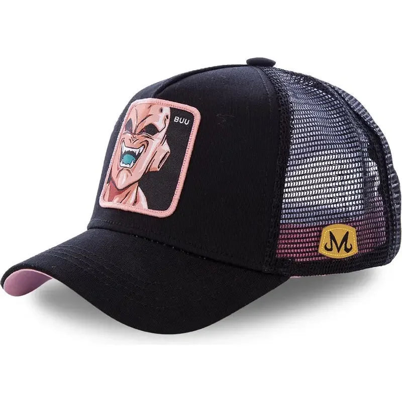 Dragon Ball Son Goku Cap Summer Travel Peaked Cap Men's Embroidery Hip-Hop Cap