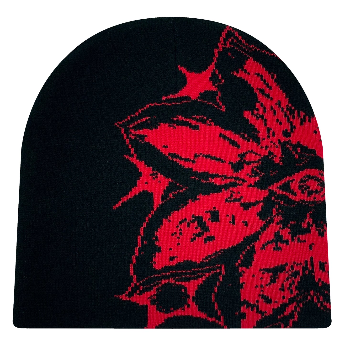 Personalized Trend Large Patterned Jacquard Knitted Hat