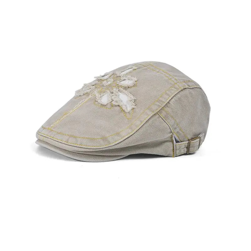 Four Seasons Women's Fashion Art Retro Cowboy Forward Hat