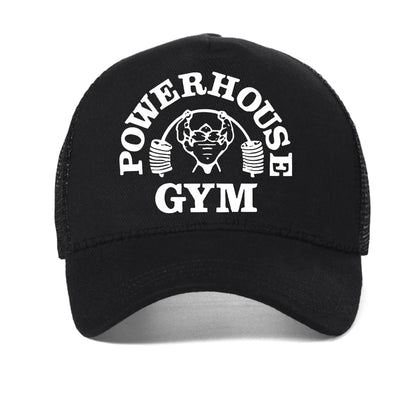 Powerhouse Gym Graphic Baseball Cap Men Women