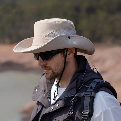 Men's Bucket Hat Summer Fisherman’s Hat Wide Brim Outdoor Sports