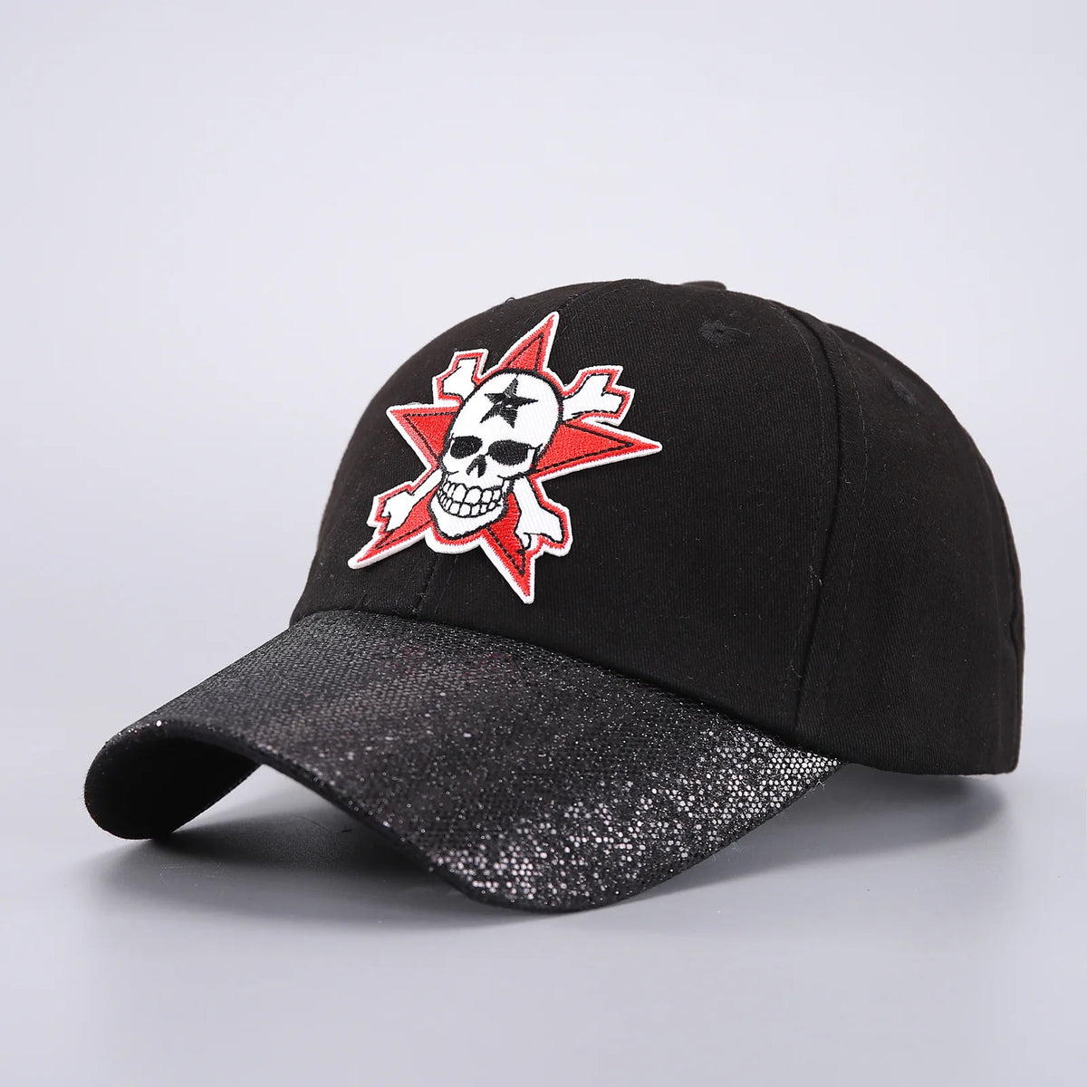 Skull Baseball Cap Halloween Party Funny Scary Expression Design Costume Party Accessories For Men Women Unisex