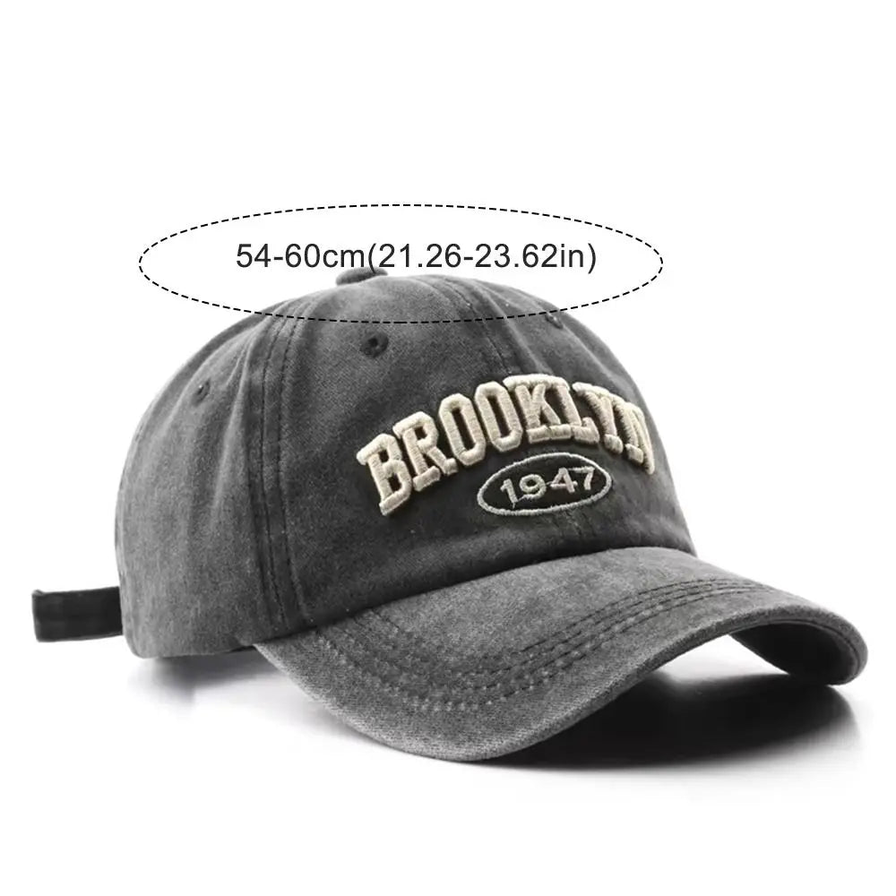 Gothic Street Punk Embroidery Baseball Caps
