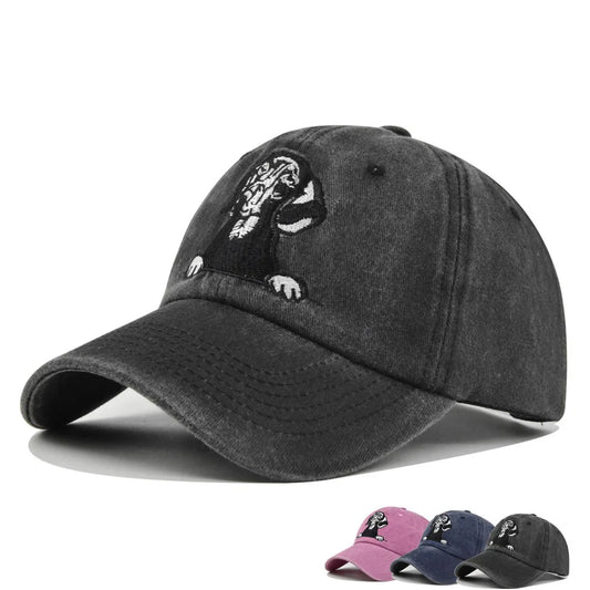 2026 Spring Summer Men Women Baseball Cap Dog Animals Embroidery Snapback Hats