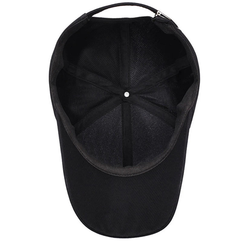 Men Solid Color Cap Outdoor Fashion Fishing Baseball Cap