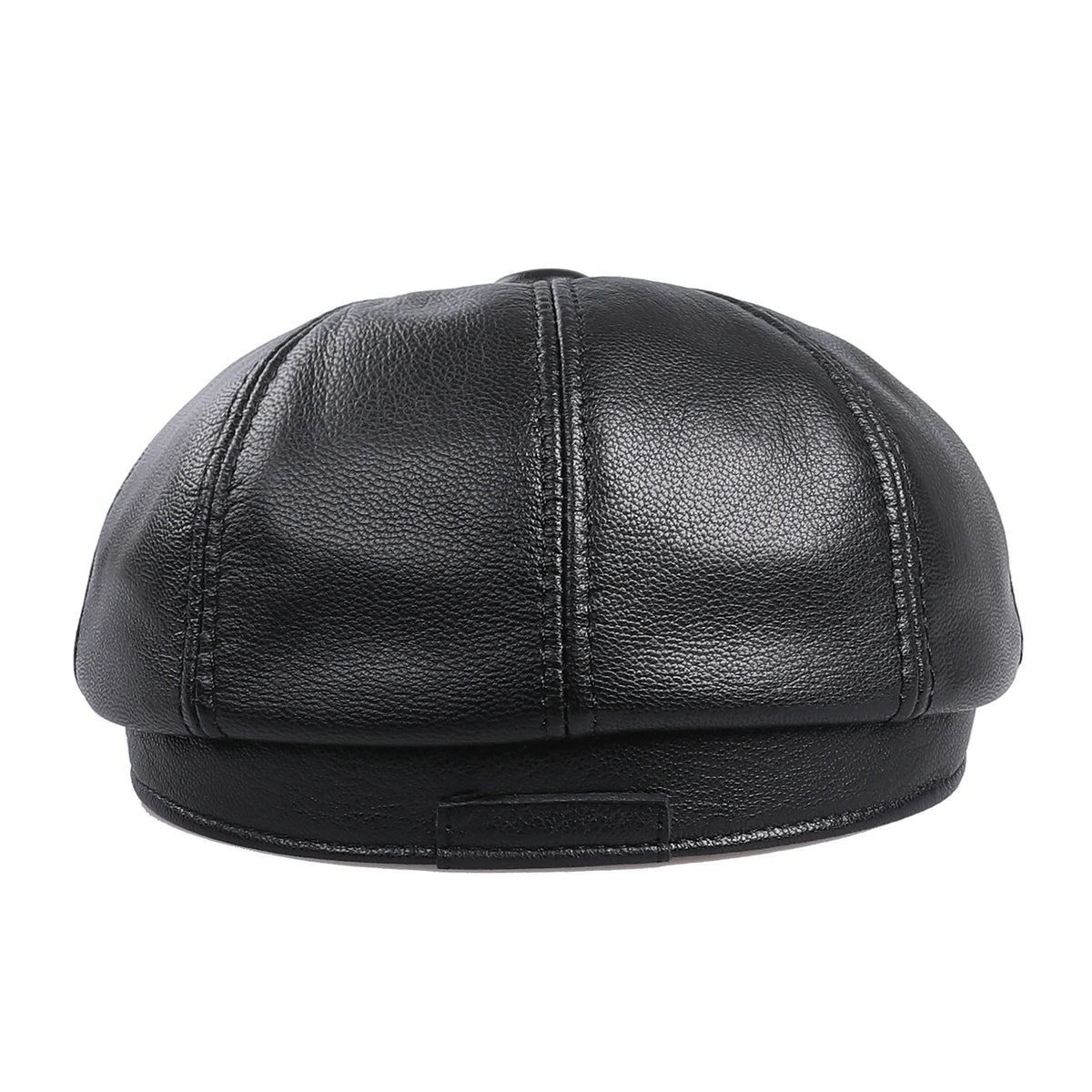Genuine Leather Newsboy Caps For Men