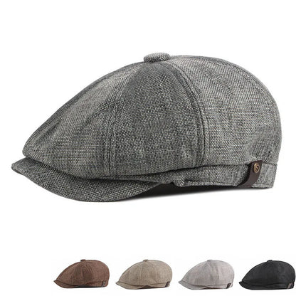 Retro Newsboy Caps Men British Painters Hats