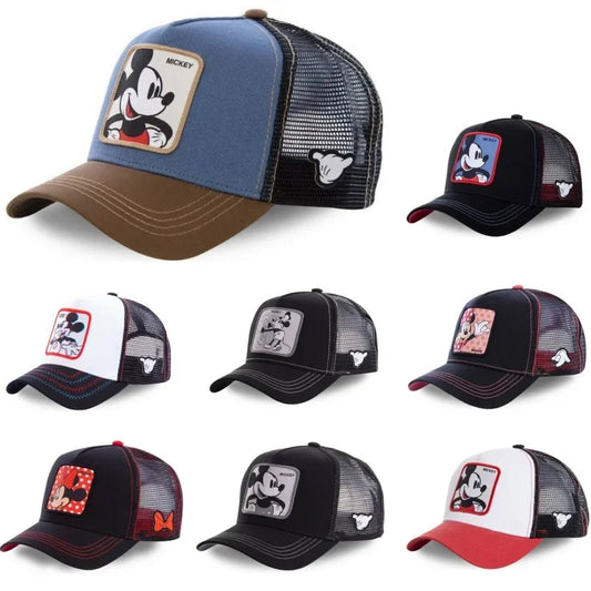 High Quality Disney Styles Anime Cartoon Snapback Cotton Baseball Cap Men Women