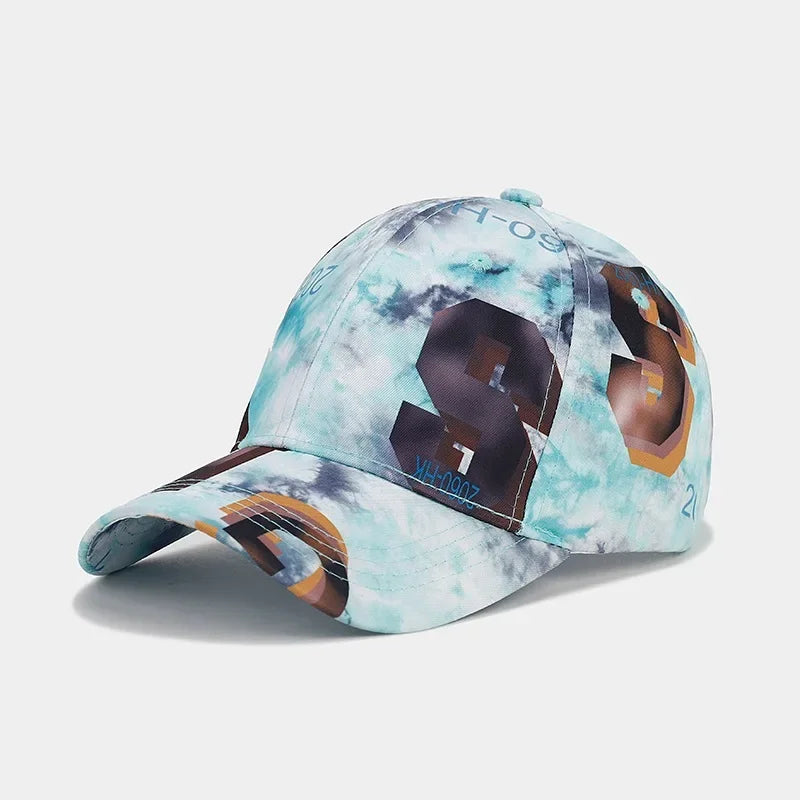 Four Seasons Cotton Print Casquette Baseball Cap Adjustable