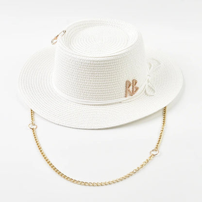 Women Ribbon Decoration Elegant Ladies Party Dress Hats