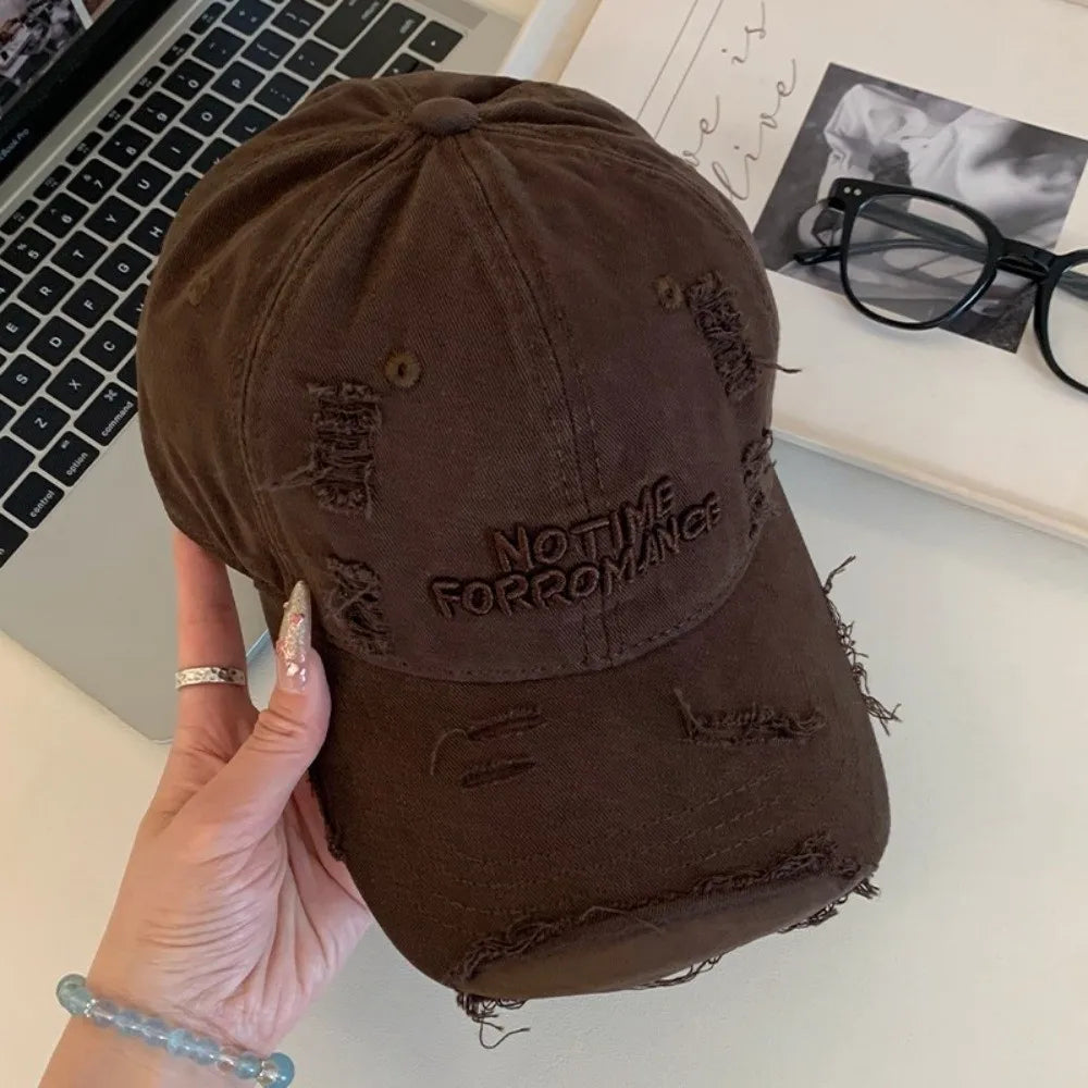 Hip Hop Summer Baseball Caps Letter Embroidery for Men Women