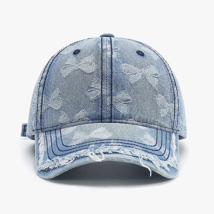Washed Denim Vintage Baseball Cap