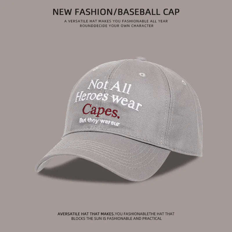Retro Washed Embroidery Baseball Caps