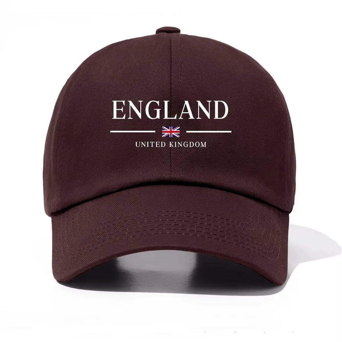 Fashion Casual England Print Baseball Cap Adult Child Minimalist Retro Style Casual Soft Adjustable Perfect As Gift Baseball Cap