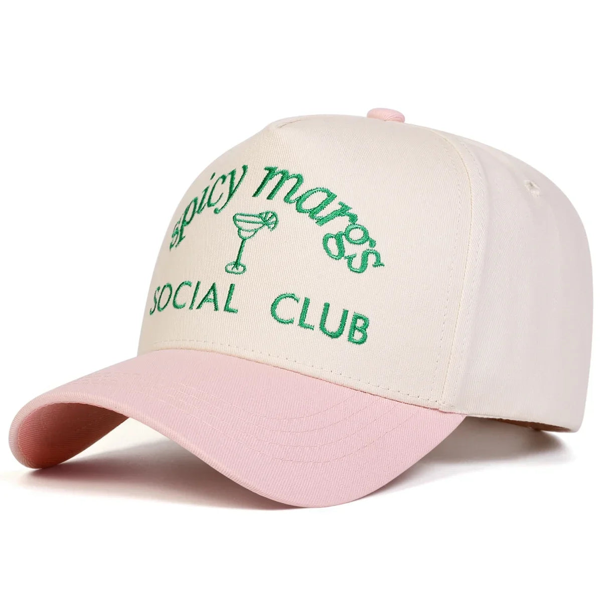Unisex Social Club Embroidery Baseball Caps Spring Autumn