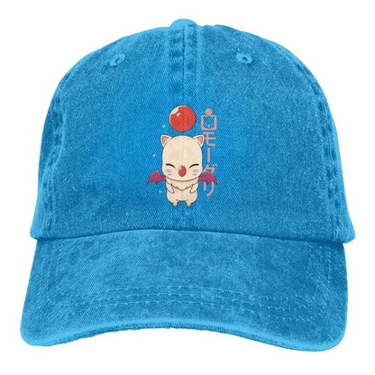 Moogle Kupo Baseball Cap Men Cowboy Hats Women