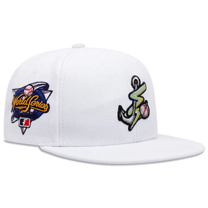 Flat Edge Hat Tennis Hook Embroidery Personalized Street Hip Hop Hat