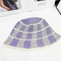 Grey Purple Grid
