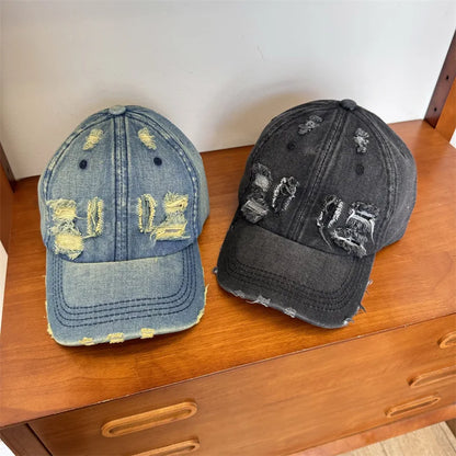 American-Style Street Retro Washed Baseball Cap