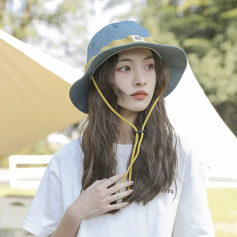 Japan Fisherman Hat Men Women Outdoor Camping Hats Spring Summer