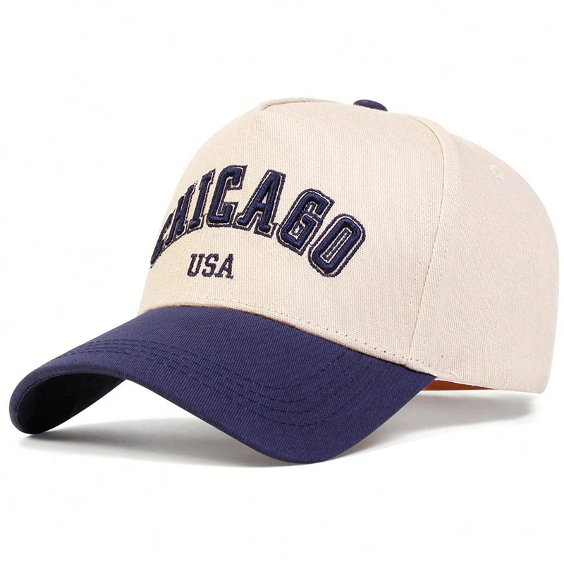 Unisex Letter Embroidered Baseball Cap