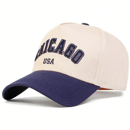Unisex Letter Embroidered Baseball Cap