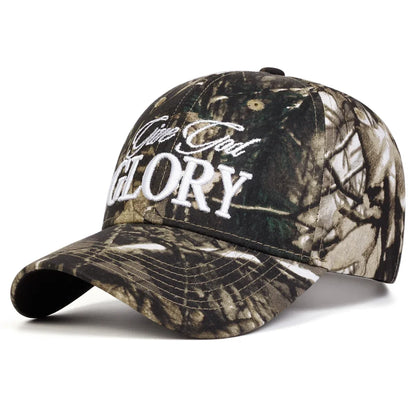 Unisex Give God Glory Letter Embroidery Baseball Caps Spring and Autumn